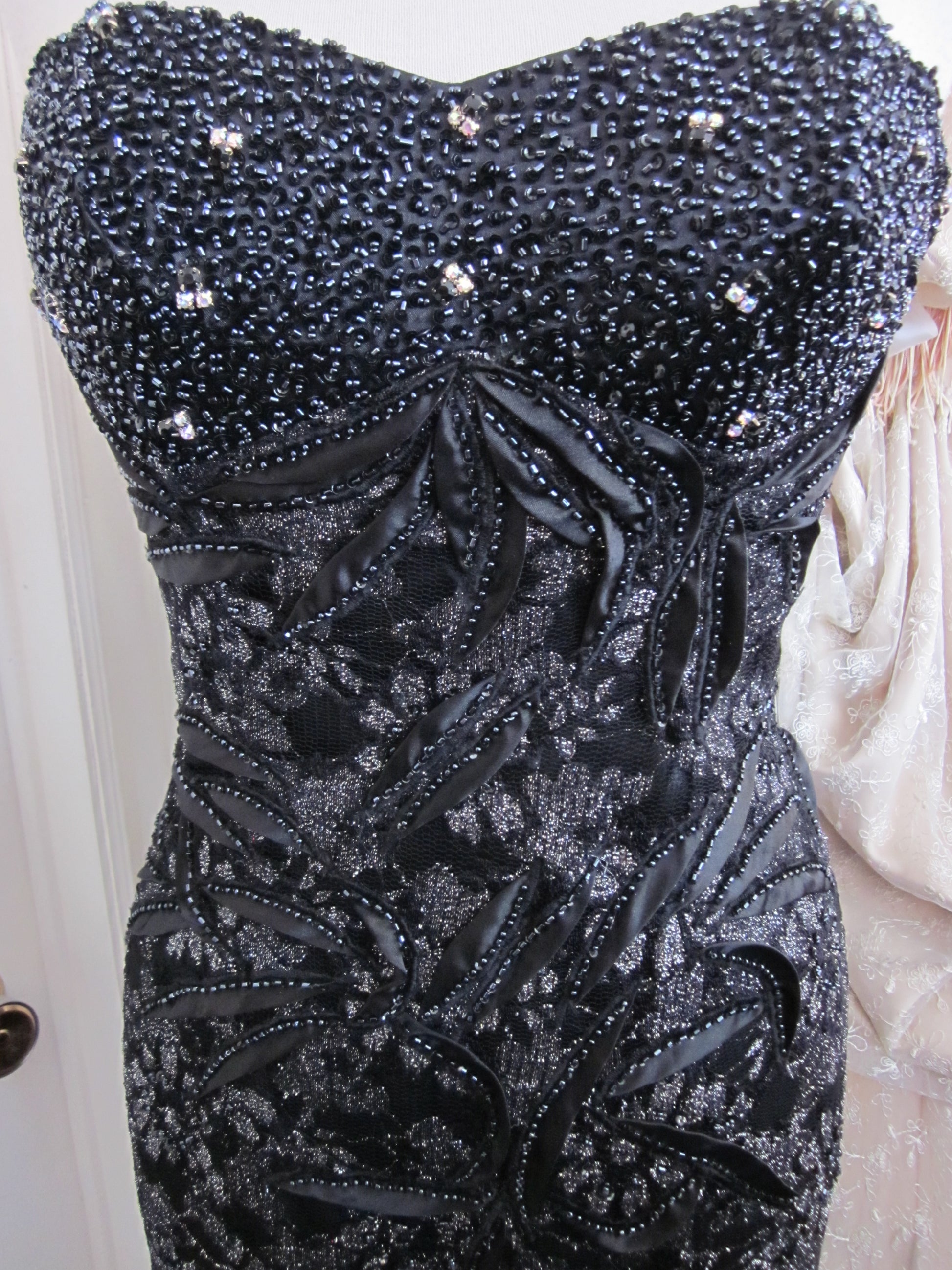 Sweet Heart Strapless Long Gown  Size Small Style 55005 - MISS LESTER'S 