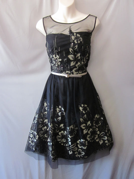 Pink Violet Short Dress Size 8 Style 55245 - MISS LESTER'S 