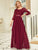 Long Chiffon Dress Size 26 Style 59007