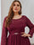Long Chiffon Dress Size 26 Style 59007