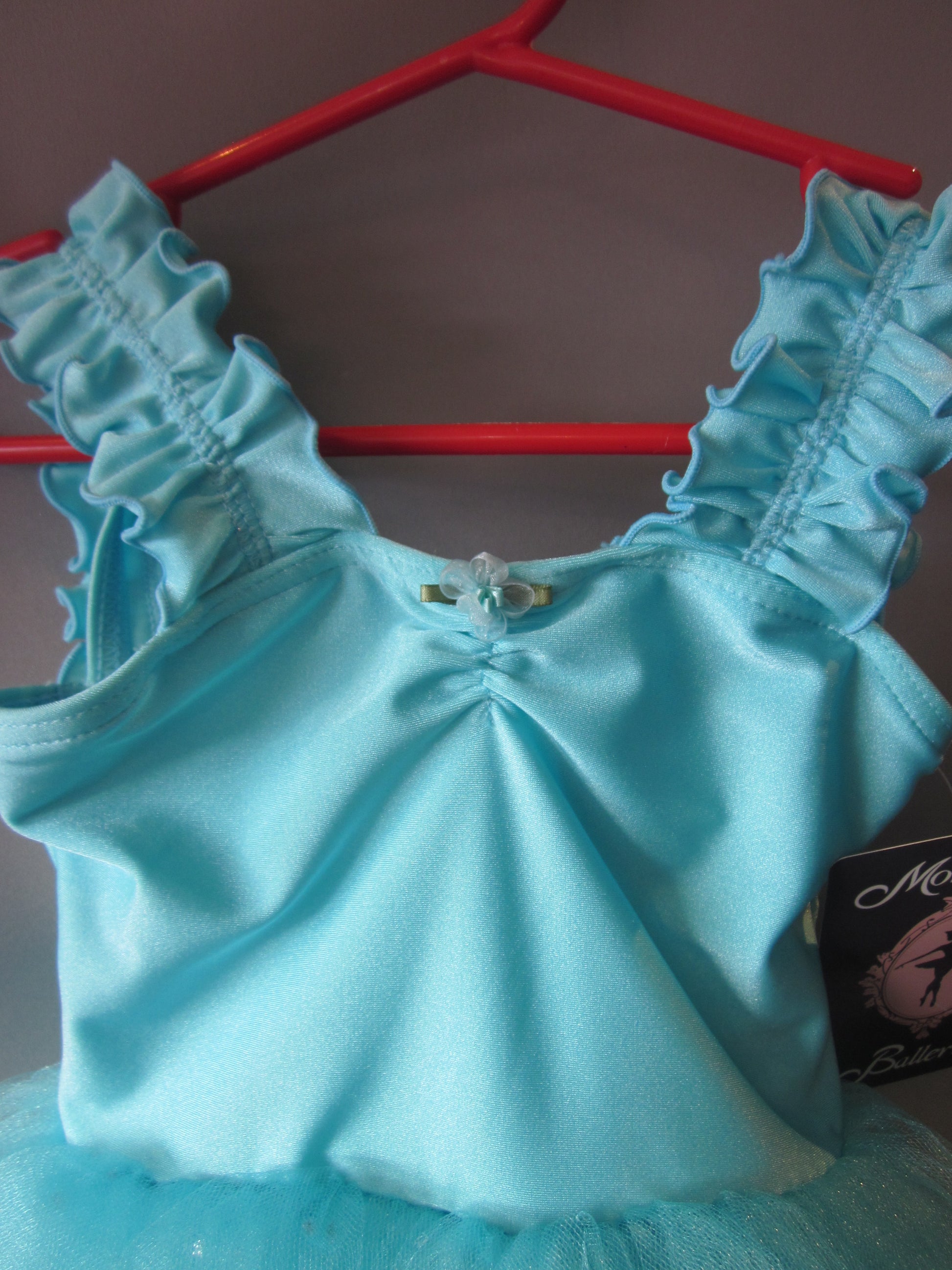 Child Leotard With Sparkle Tulle Skirt Style 6141-2 - MISS LESTER'S 