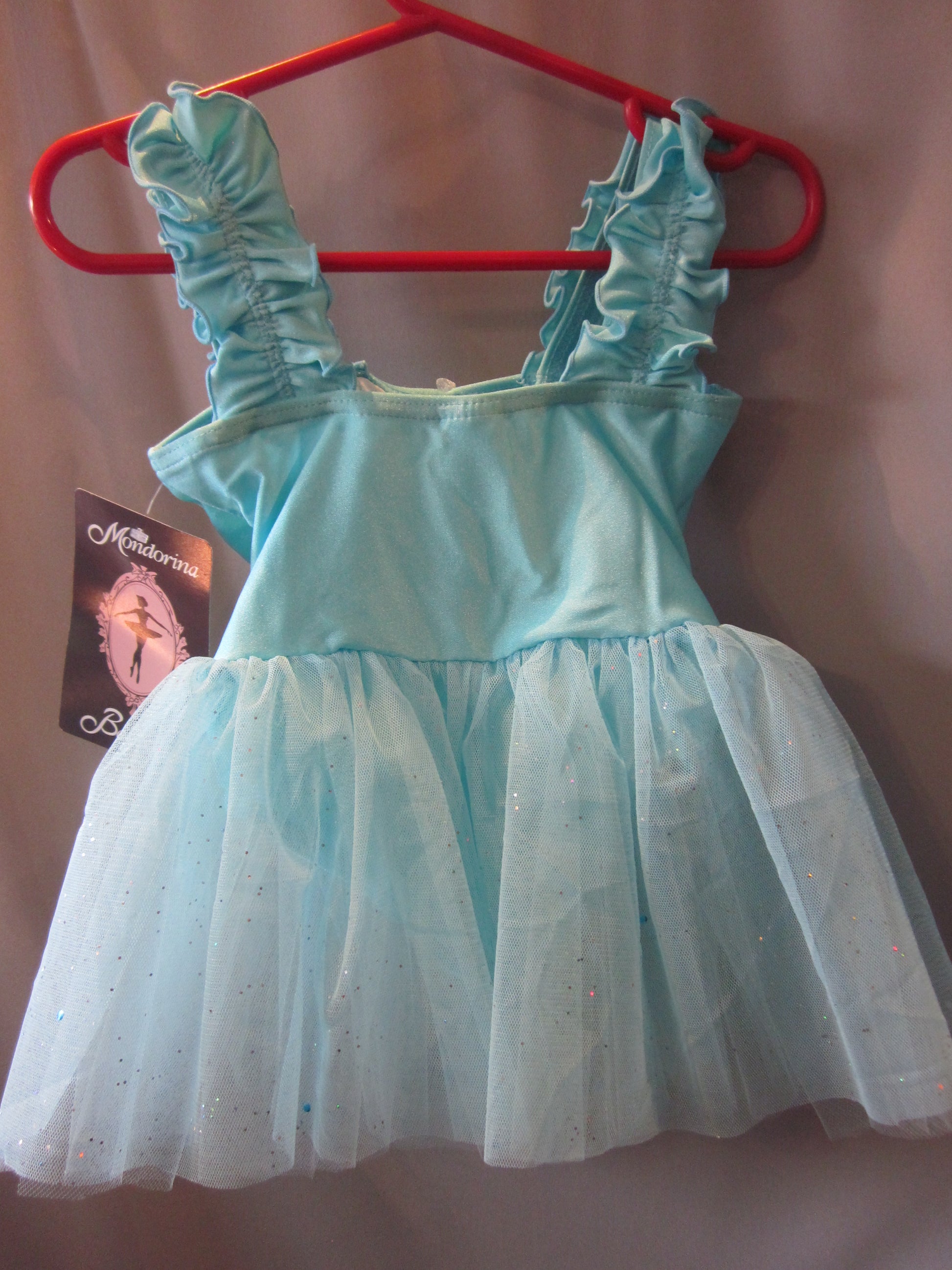Mondor 6142 Child Leotard With Sparkle Tulle Skirt - MISS LESTER'S 