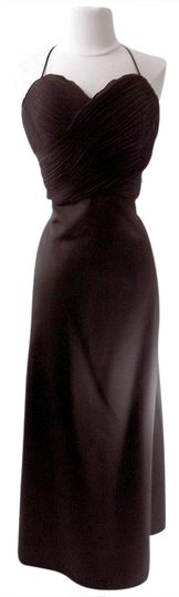 Satin and Chiffon Strapless Gown Size 10 Style 6498 - MISS LESTER'S 