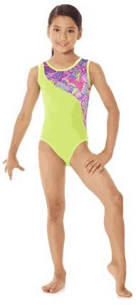 Mondor 7807 Adult Medium Peace & Love Gym Leotard - MISS LESTER'S 