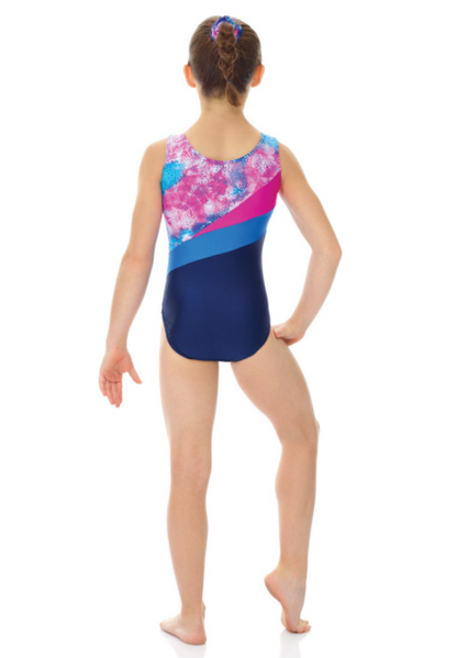 Mondor 7862 Youth 12-14 Pink Sky Gym Leotard - MISS LESTER'S 