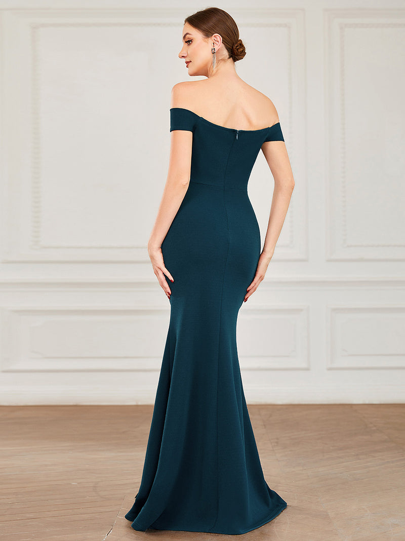 Floor Length Evening Dress Style 00016