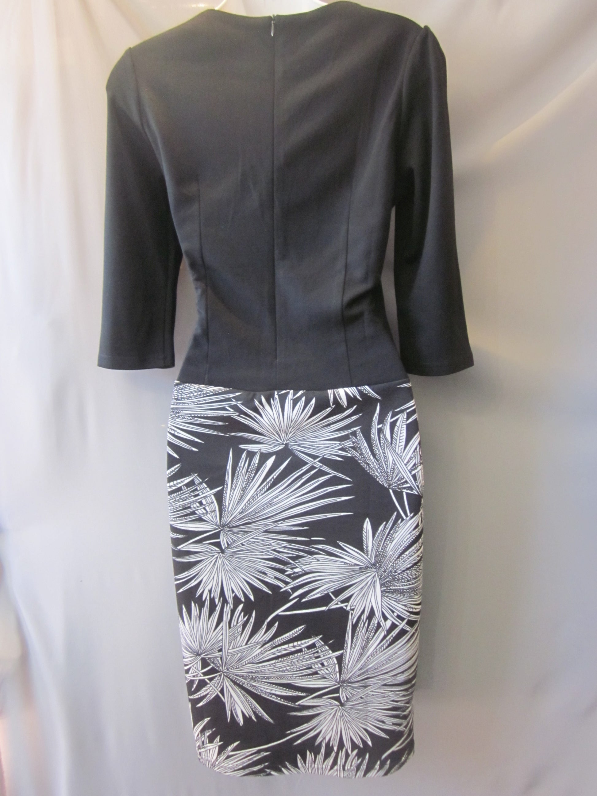 Short Business Pencil Dress Size Medium Style B237 - MISS LESTER'S 