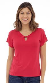 Short Sleeve Bamboo Top Style BM-106 - MISS LESTER'S 