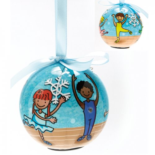 Ornament 6070B Blinking Ballerina - MISS LESTER'S 