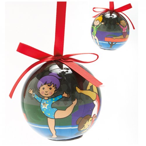 Ornament 6070G Blinking Gymnast - MISS LESTER'S 