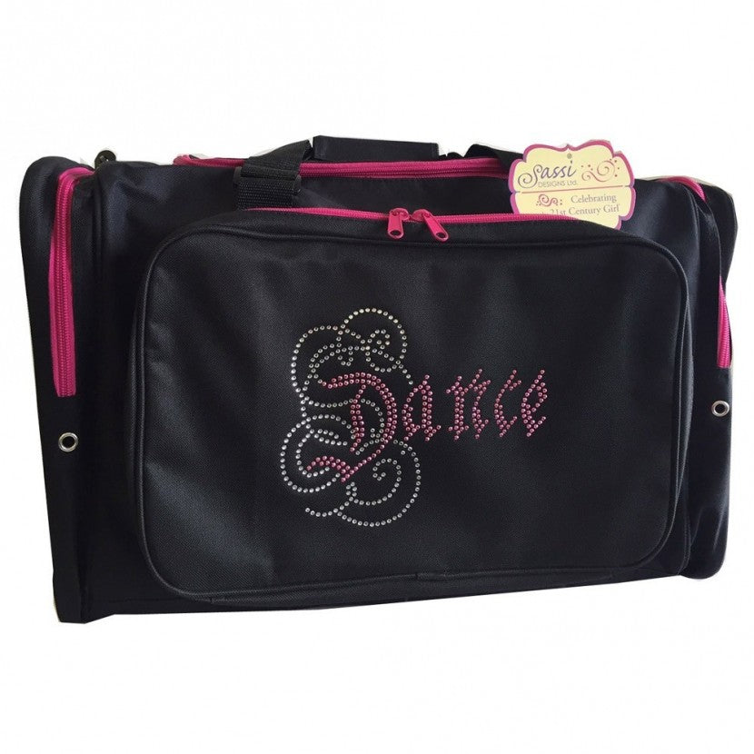 Dance Rhinestone Square Duffle Bag Style 1449 - MISS LESTER'S 