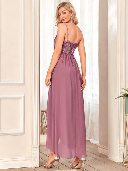 Women's A Line Evening Dresses with Spaghetti Straps - MISS LESTER'S 