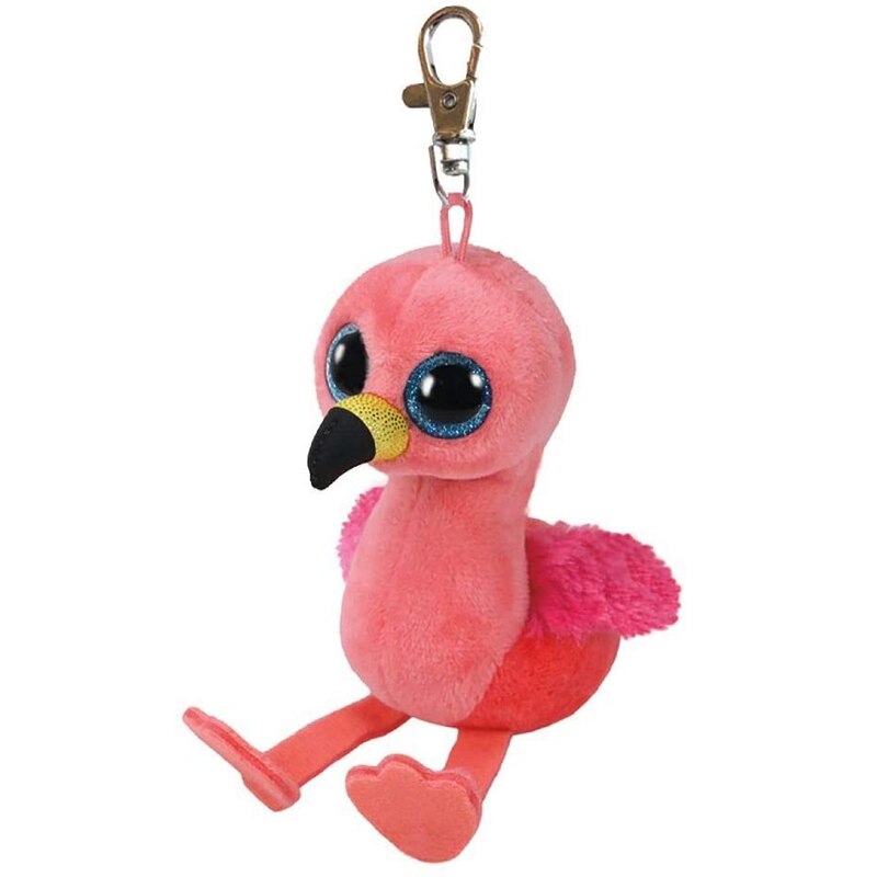 Gilda the Flamingo TY Beanie boo Keychain - MISS LESTER'S 