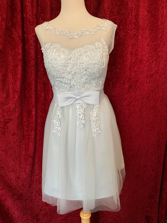 Short Tulle Dress Size 16 Style HJZY65 - MISS LESTER'S 