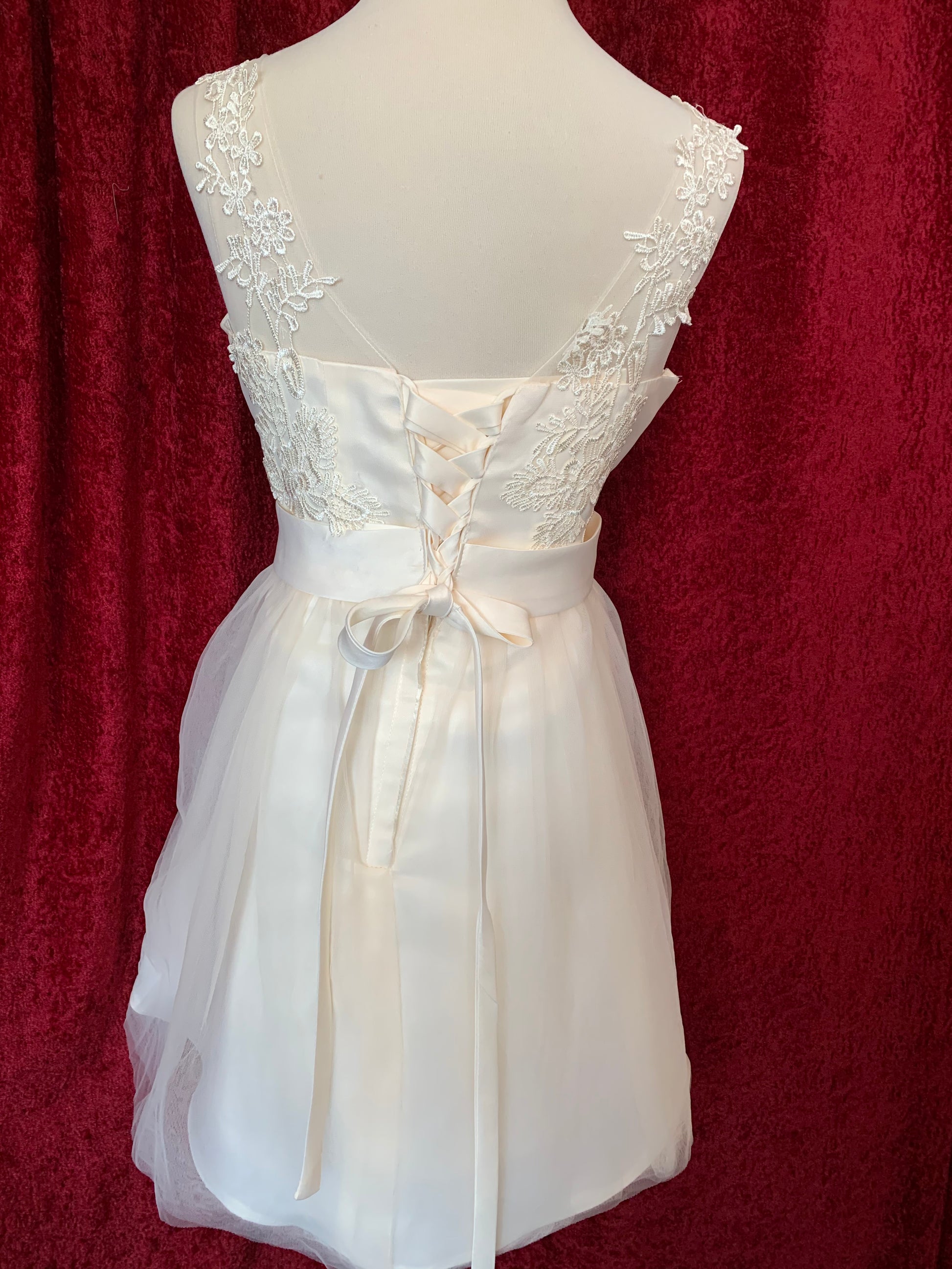 Short Tulle Dress Size 10 Style HJZY65 - MISS LESTER'S 