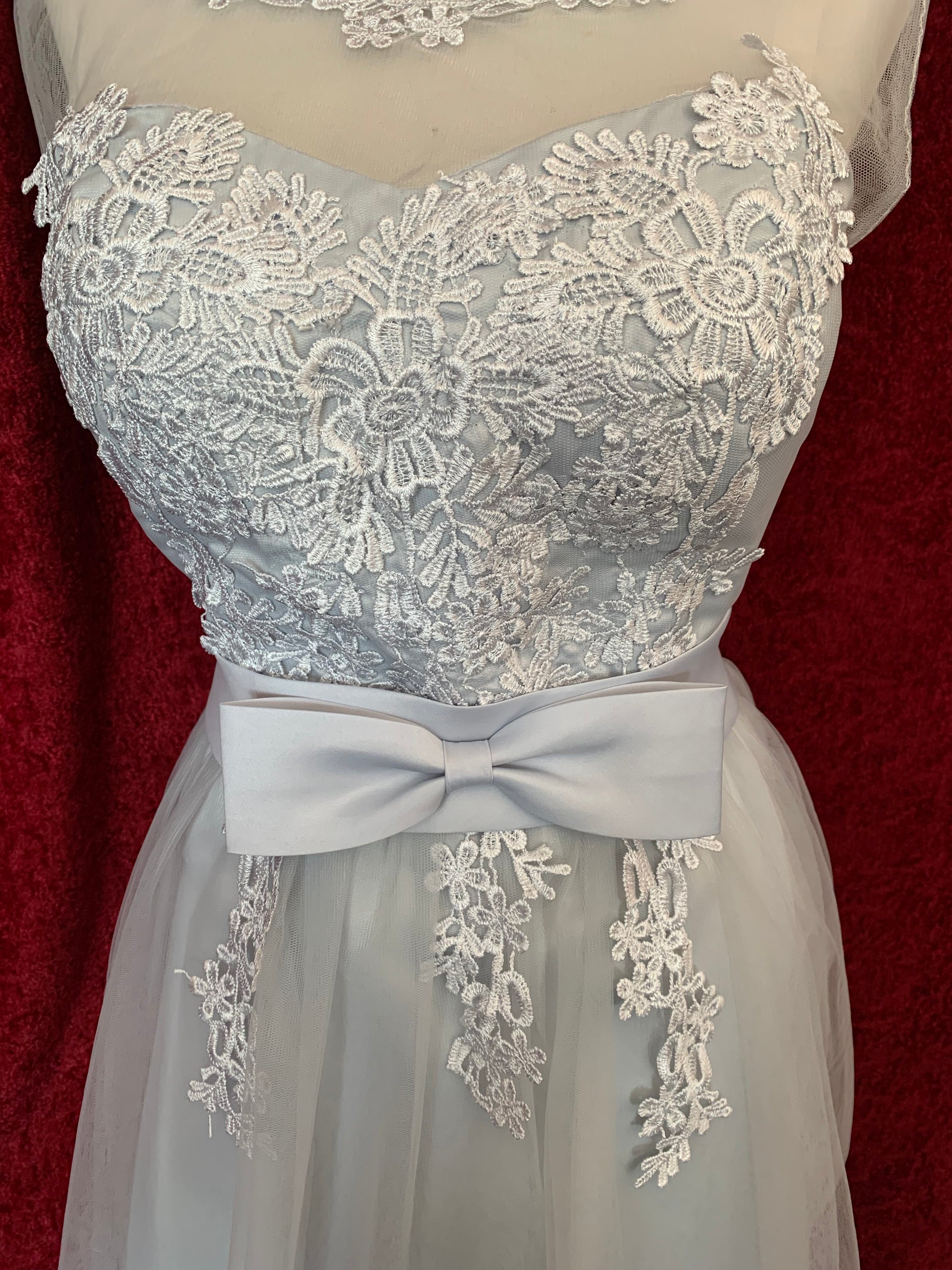 Short Tulle Dress Size 16 Style HJZY65 - MISS LESTER'S 