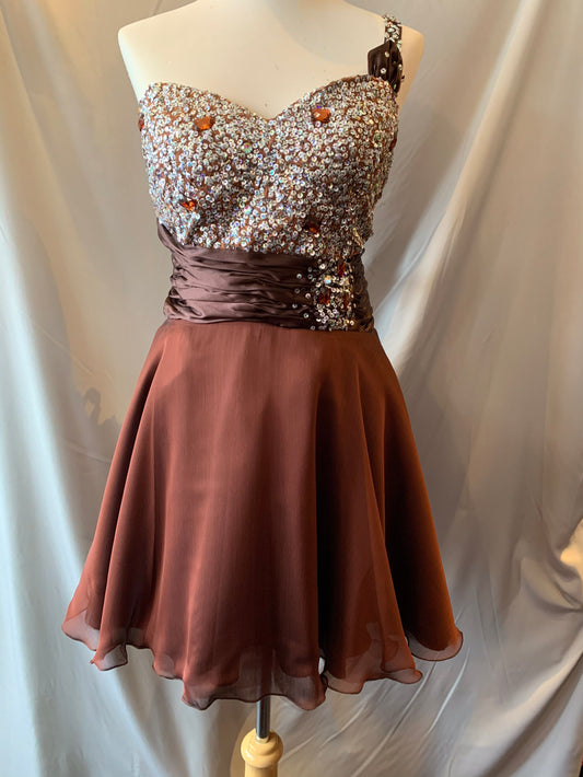 Short Dress Size 2XL Style 2668 - MISS LESTER'S 