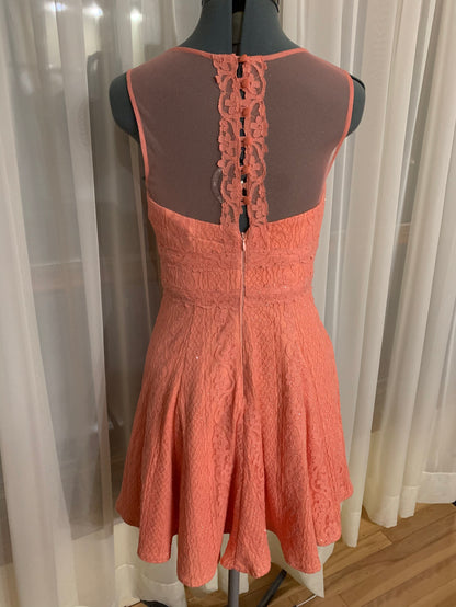 Pink Violet Dress Size Medium Style 221265 - MISS LESTER'S 