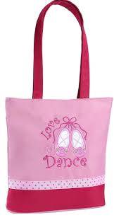 Dance Bag L2D-01P Love 2 Dance Square Tote - MISS LESTER'S 