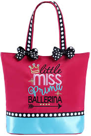 Dance Bag LMP-01 Little Miss Prima Ballerina Tote - MISS LESTER'S 