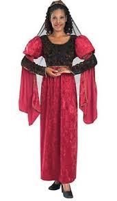 Medium Adult Medieval  Lady in Waiting Costume 72 - MISS LESTER'S 