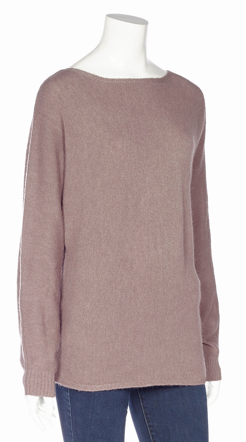 Long Sleeve Boat Neck Tunic Sweater Style MW-BT - MISS LESTER'S 