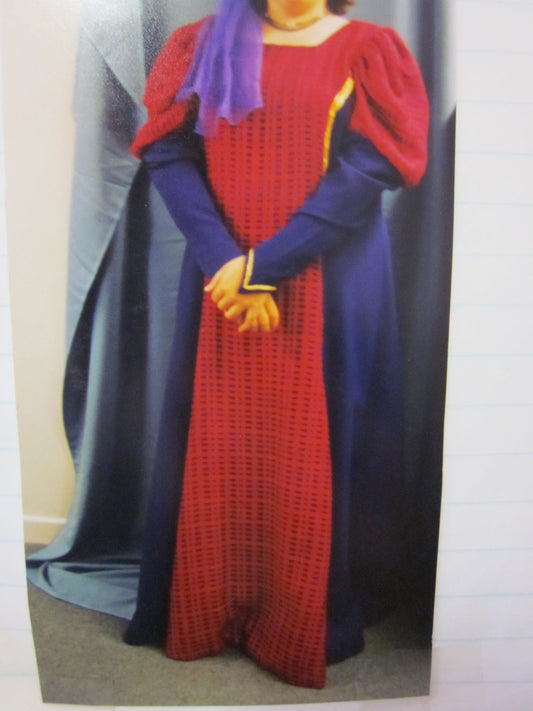 Large Adult Female Medieval Costume 54 - MISS LESTER'S 