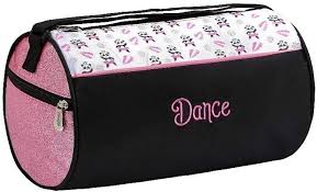 Panda Ballerinas Small Duffel Bag Style PAN-02 - MISS LESTER'S 