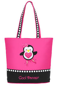 Dance Bag PEN-01 Penguin Ballerina Tote - MISS LESTER'S 