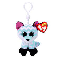 PIPER the Fox TY Beanie Boos Keychain - MISS LESTER'S 