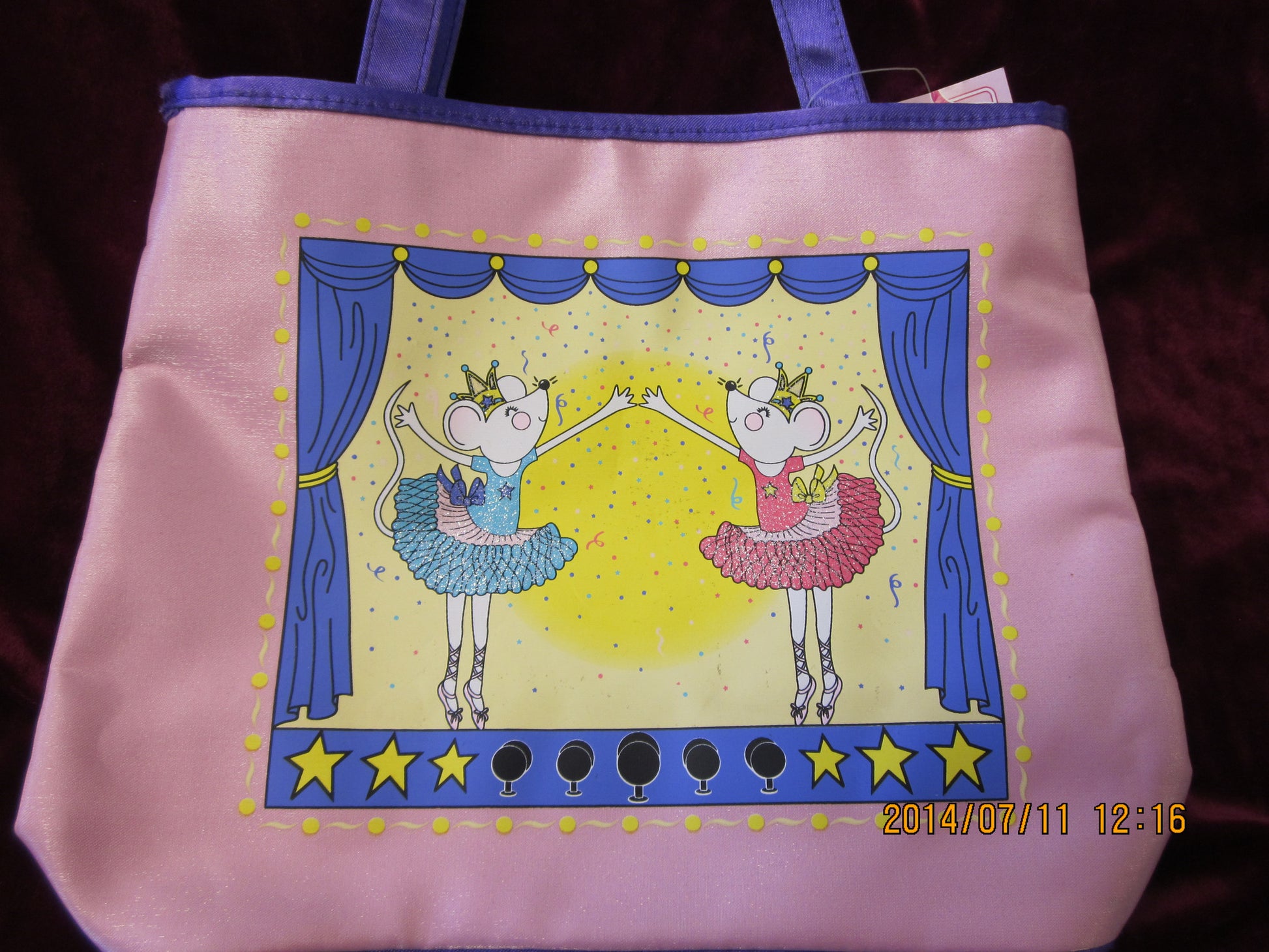 CHILD DANCE BALLERINA FUN TOTE - MISS LESTER'S 