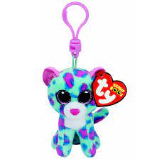 SYDNEY the Leopard TY Beanie Boos Keychain - MISS LESTER'S 