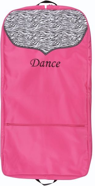 Garment Bag ZEB-04 Zebra/Pink Dance Garment Bag - MISS LESTER'S 