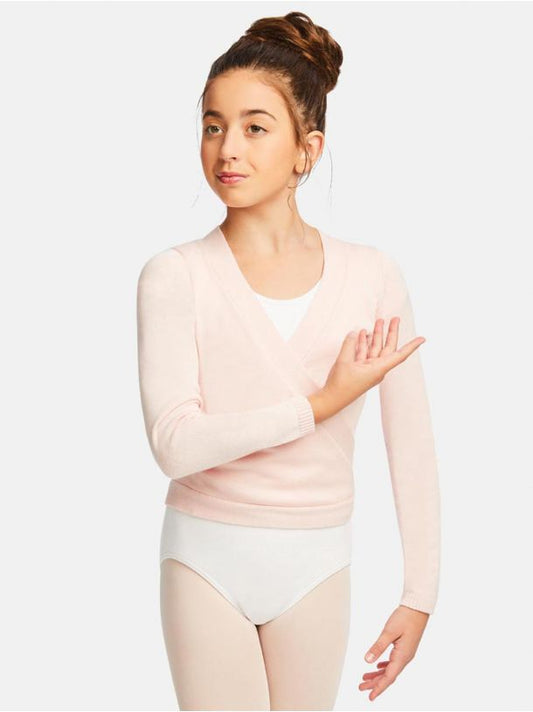 Capezio CK10949C Child Med Wrap Sweater - MISS LESTER'S 
